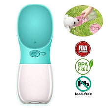 Load image into Gallery viewer, Dog Water Bottle, Leak Proof Portable Puppy Water Dispenser with Drinking Feeder